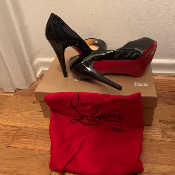 Authentic Christian Louboutin Patent Leather - Picture 2 of 6